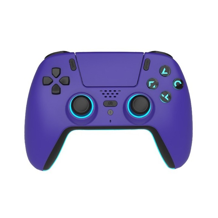 FREAKS AND GEEKS Wireless Bluetooth Controller for PS5- LED - Purple