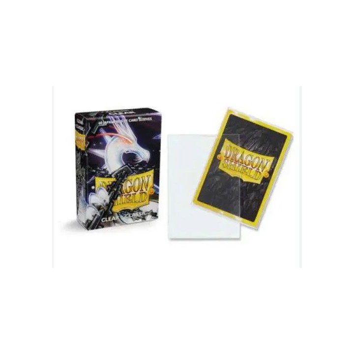 DRAGON SHIELD Small Sleeves - Japanese Clear (60 Sleeves)
