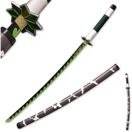 SH657D.55 - KATANA FANTASY - KATANA BIANCA VERDE