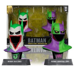 McFarlane Toys: DC Direct Batman - 1:3 Cowls Mini Replica 2-pack Batman Cowls Hush & Knightfall 18cm