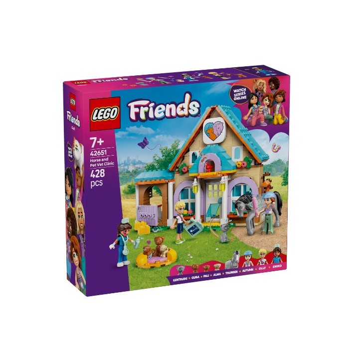 LEGO 42651 Cavallo e clinica veterinaria