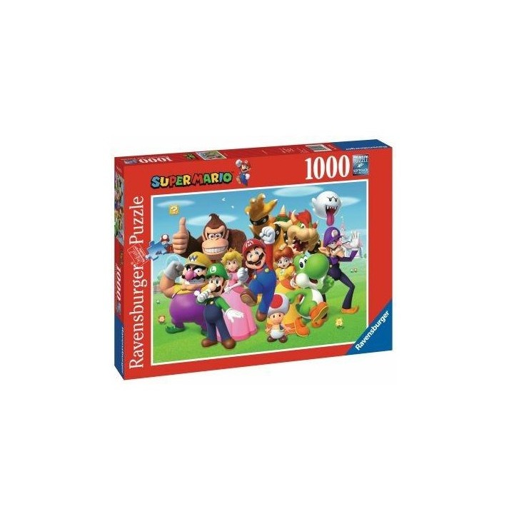 RAVENSBURGER Super Mario Puzzle 1000 pezzi