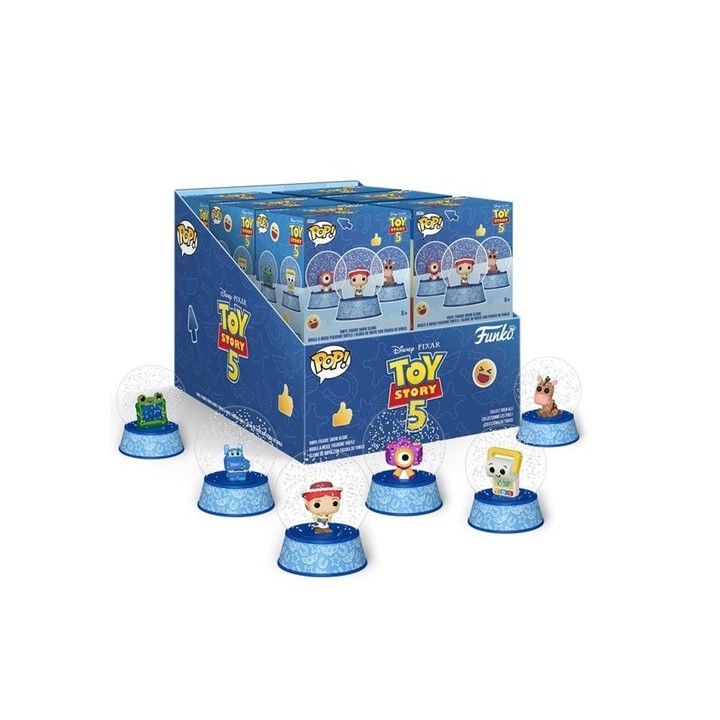 FUNKO Mini Snow Globe Blind Box - Disney Toy Story 5 12pz