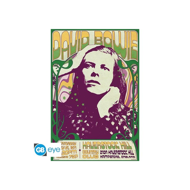 ABYSTYLE DAVID BOWIE - Poster grande:"Haverstock Hill" (91.5x61)