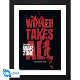 ABYSTYLE CALL OF DUTY - Poster Incorniciato: "Winner Takes All"