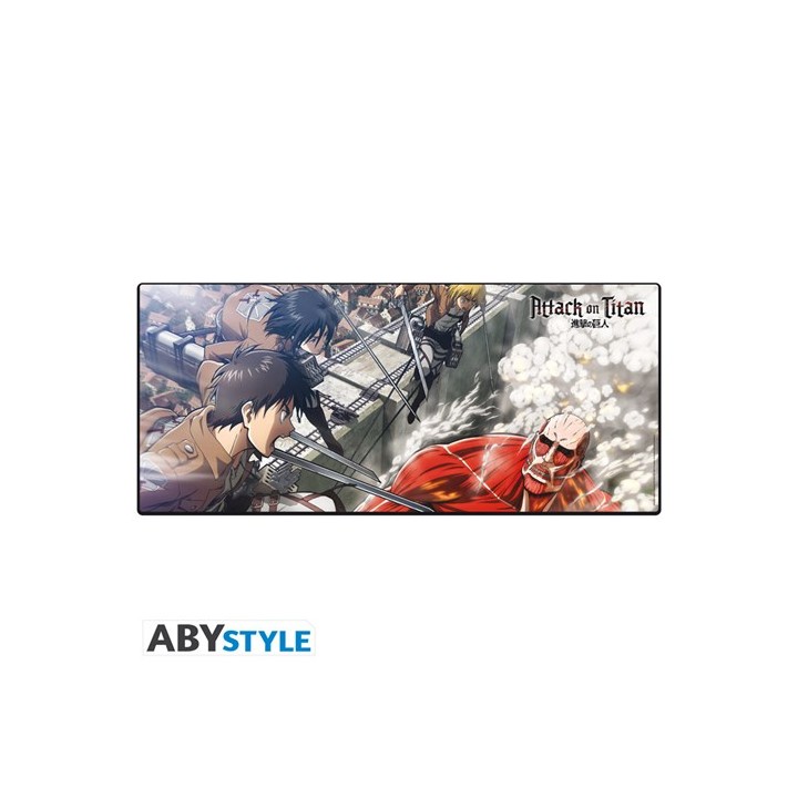ABYSTYLE ATTACK ON TITAN - Mousepad: "Scout vs Titan"