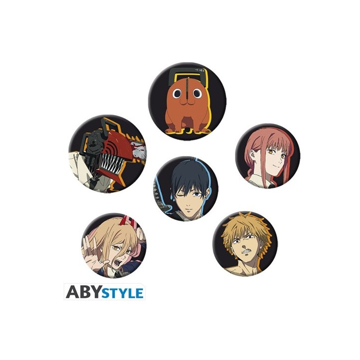 ABYSTYLE CHAINSAW MAN - Set di Spille: "Characters"
