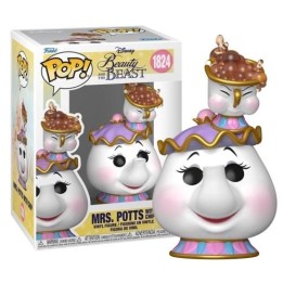 FUNKO POP Disney: Beauty And The Beast - 1824 Mrs. Pott with Chip 9cm