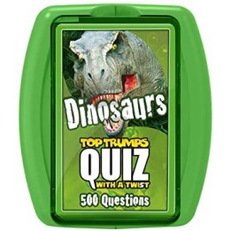 DINOSAURS TOP TRUMP QUIZ
