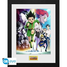 ABYSTYLE HUNTER X HUNTER - Poster Incorniciato: "Key Art Running" (30x40)