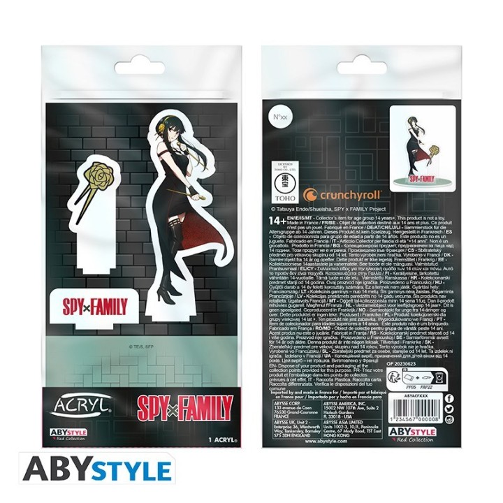 ABYSTYLE SPY X FAMILY - Acryl Figure 2D:"Yor Forger"