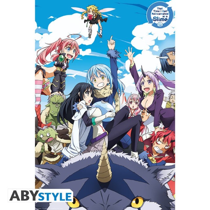 ABYSTYLE SLIME - Poster grande: "Group" (91.5x61)