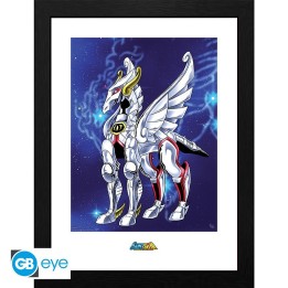 ABYSTYLE SAINT SEIYA - Poster incorniciato "Pegasus cloth" (30x40)
