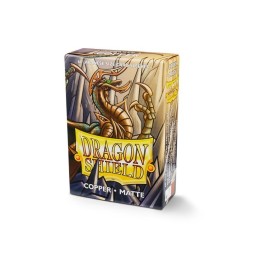 DRAGON SHIELD Small Sleeves - Japanese Matte Copper (60 Sleeves)