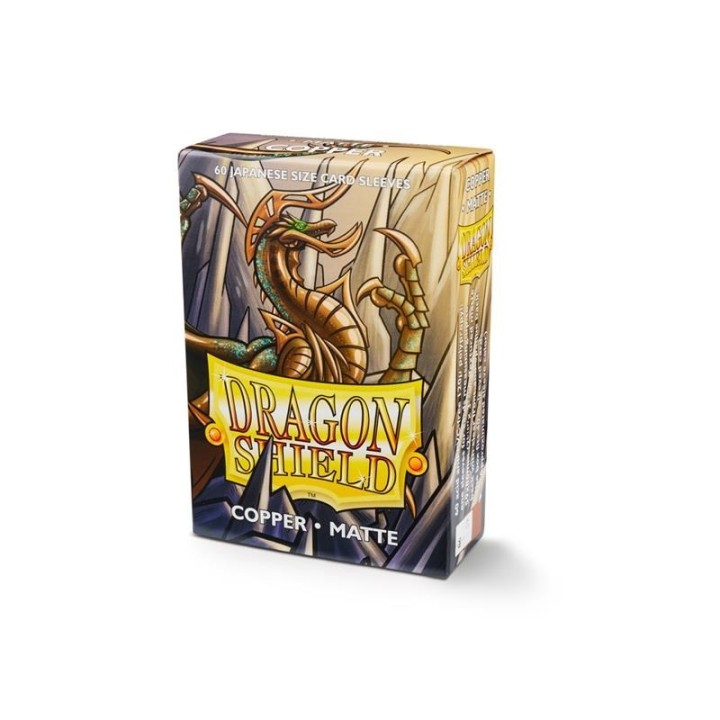 DRAGON SHIELD Small Sleeves - Japanese Matte Copper (60 Sleeves)