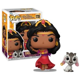 FUNKO POP Disney: The Hunchback of Notre Dame - 1735 Esmeralda & Djali 9cm