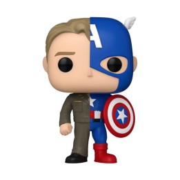 FUNKO POP Marvel: Split- Captain A/Steve R 9 cm
