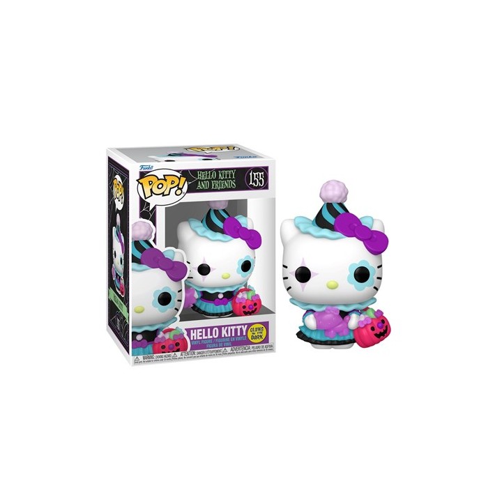 FUNKO POP Sanrio: Hello Kitty - 155 Hello Kitty Spooky (Glows In The Dark) 9cm
