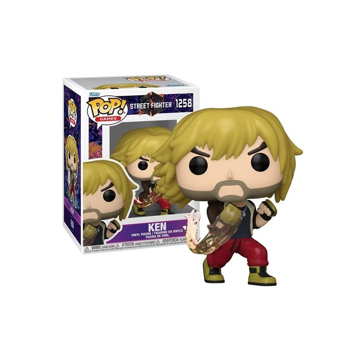 FUNKO POP Games: Street Fighter 6 - 1258 Ken 9cm