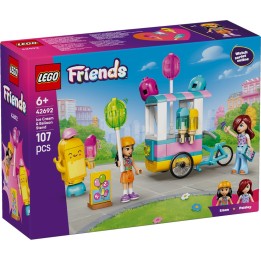 LEGO 42692 Friends - Bancarella dei gelati con palloncini