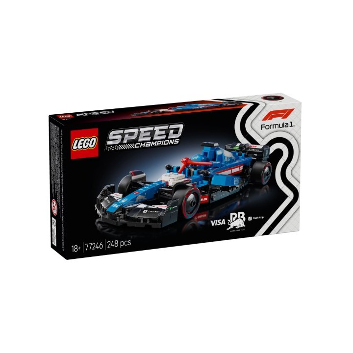 LEGO 77246 SPEED CHAMPIONS - Auto da corsa F1 Visa Cash App RB VCARB 01