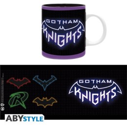 ABYSTYLE DC COMICS - Tazza 320 ml: "Gotham Knights Logos"