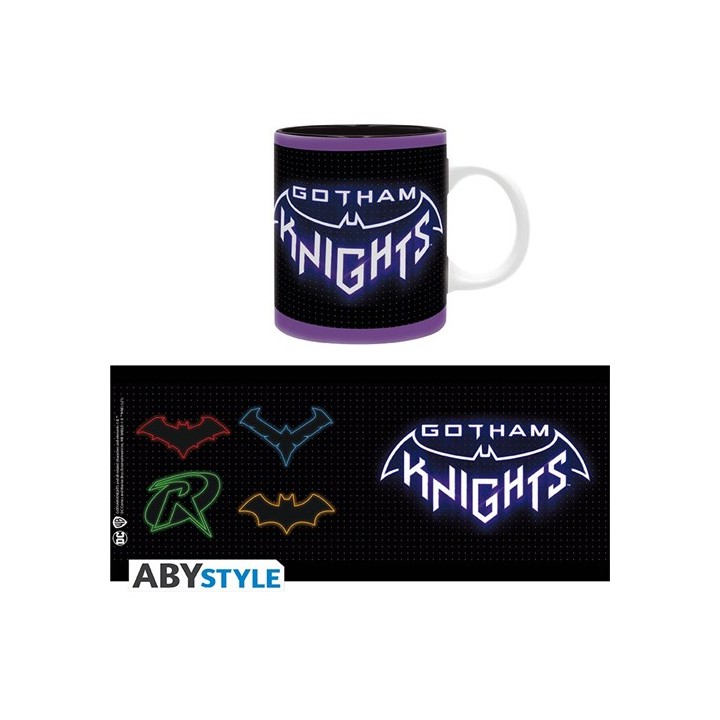 ABYSTYLE DC COMICS - Tazza 320 ml: "Gotham Knights Logos"