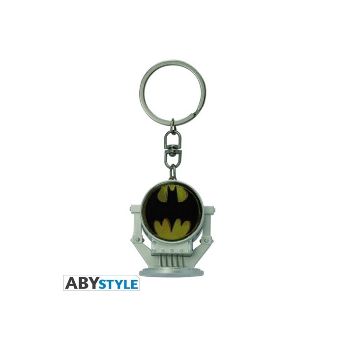 ABYSTYLE DC COMICS - Portachiavi 3D premium: "Bat-Signal"