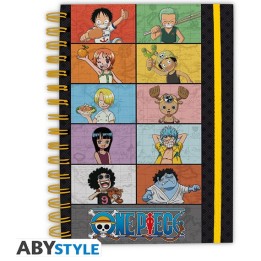 ABYSTYLE - ONE PIECE - Notebook A5 Spiral "Young Straw Hat Crew"