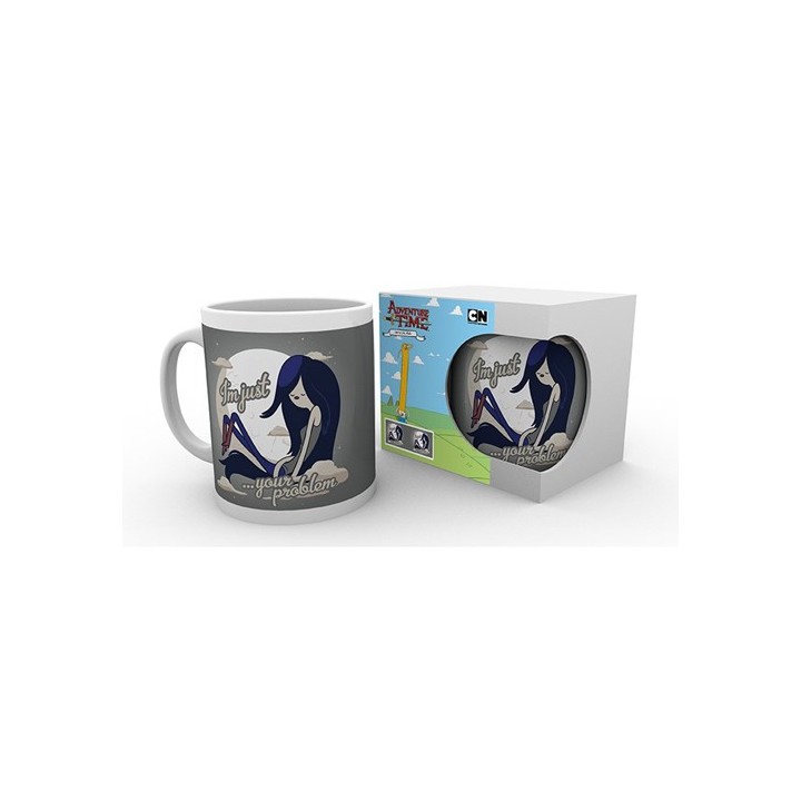 ABYSTYLE ADVENTURE TIME - Tazza 320 ml : " Marceline Problem "