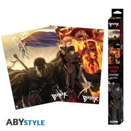 ABYSTYLE BERSERK - Set 2 Poster: "Artworks" (52x38)