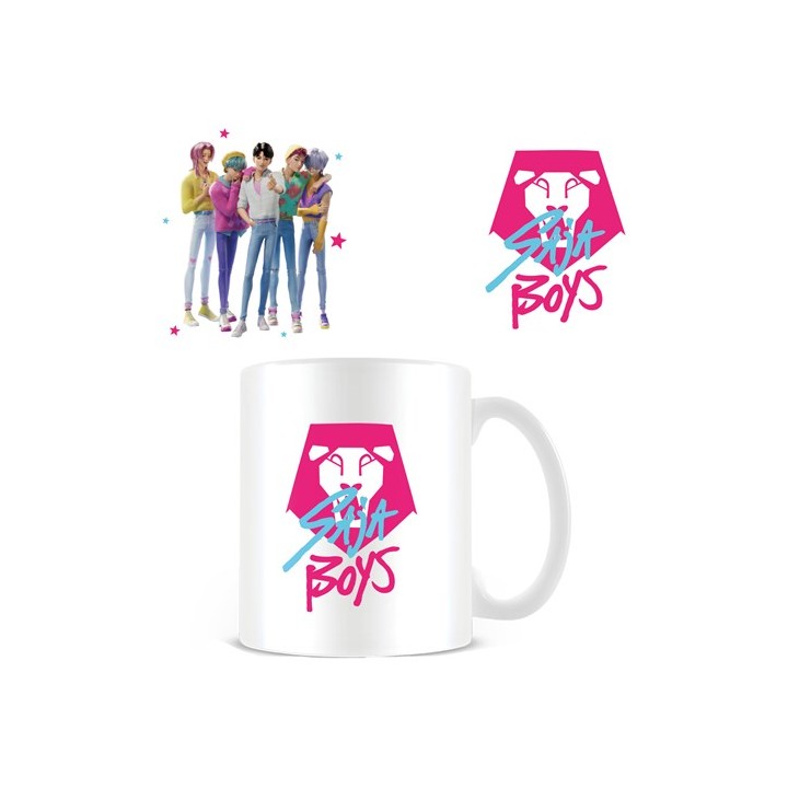 PYRAMID KPOP DEMON HUNTERS (SAJA BOYS) WHITE MUG