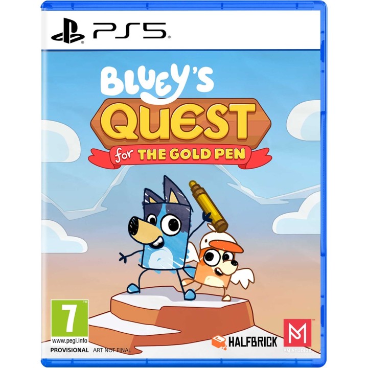 Bluey's Quest for the Gold Pen