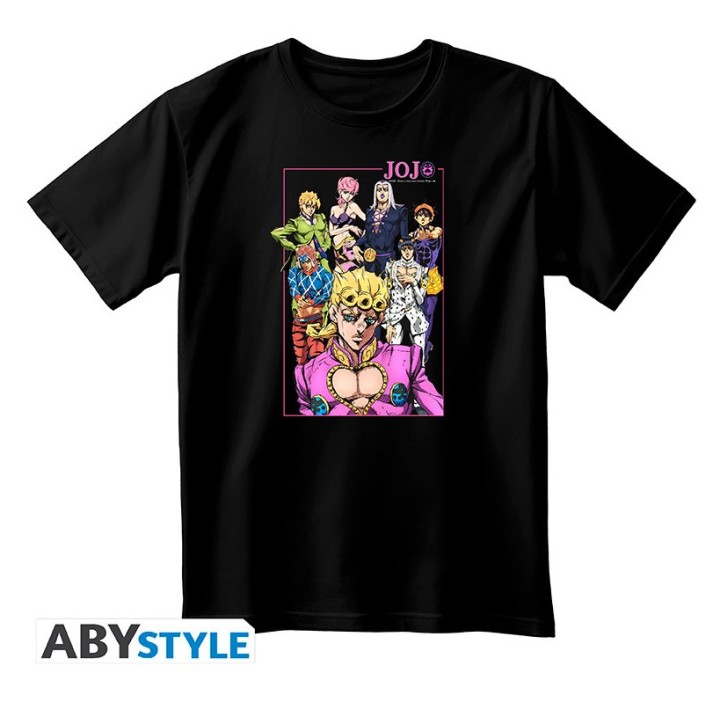 JOJO'S BIZARRE ADVENTURE - Tshirt unisex black - Group - Medium - Unisex T-shirts