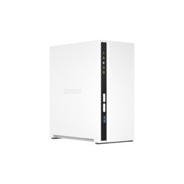 QNAP NAS TOWER 2BAY ARM 4CORE 2.0GHz 2xSATA 6GB/S 3.5"/2.5" 2GB RAM O.