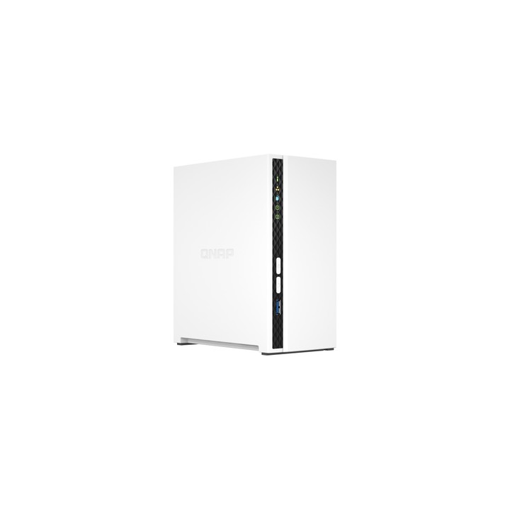 QNAP NAS TOWER 2BAY ARM 4CORE 2.0GHz 2xSATA 6GB/S 3.5"/2.5" 2GB RAM O.