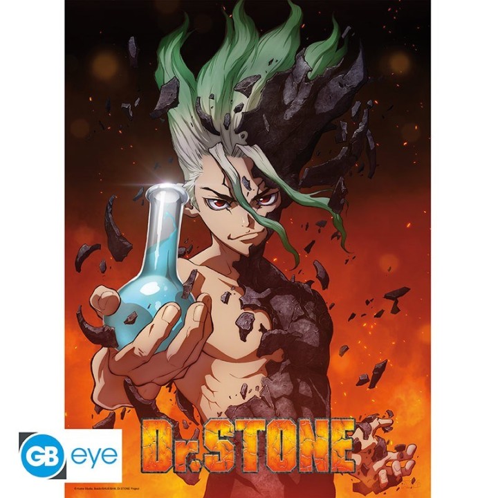 ABYSTYLE DR STONE - Poster 52x38 :" Senku"