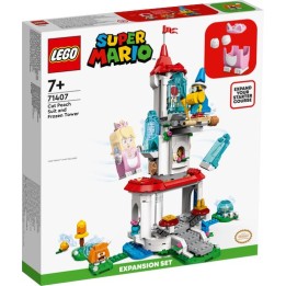 LEGO 71407 SUPER MARIO - Costume di Peach gatto e Torre ghiacciata - Pack espansione