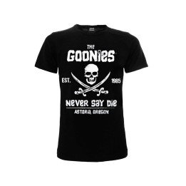 THE GOONIES - NEVER SAY DIE T-shirt M nera