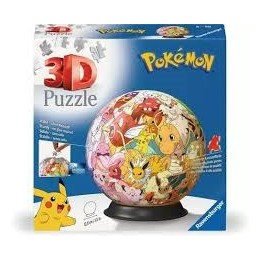RAVENSBURGER POKEMON PuzzleBall 3D 72 pz