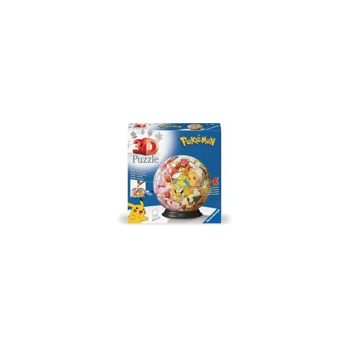 RAVENSBURGER POKEMON PuzzleBall 3D 72 pz