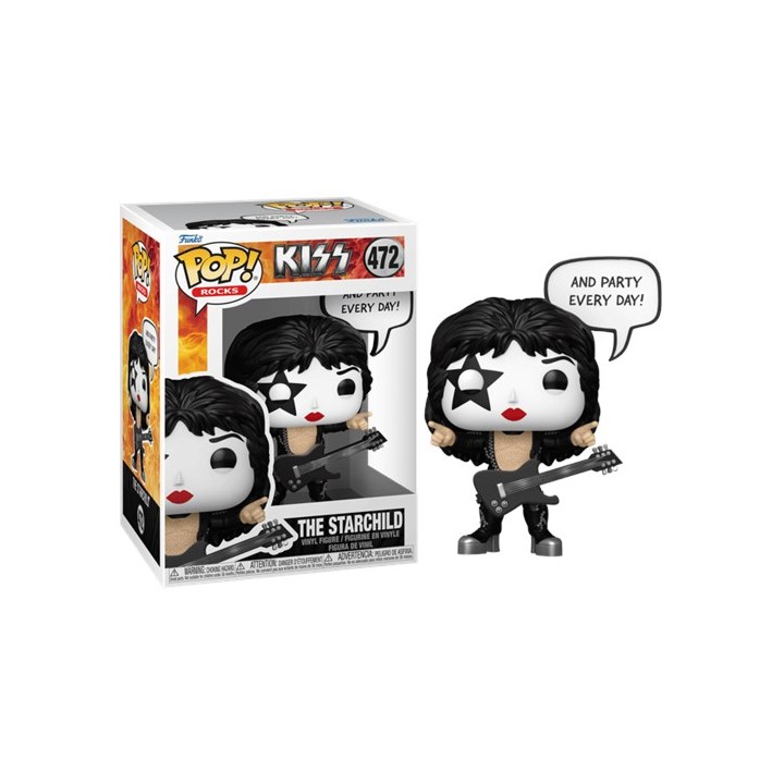 FUNKO POP Rocks Sayings: The Starchild(R&R All Night) 9 cm