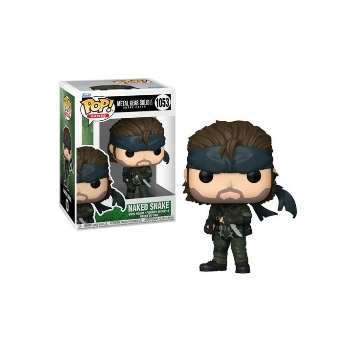 FUNKO POP Games: Metal Gear- Naked Snake 9 cm