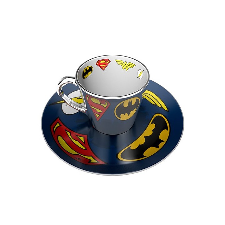 ABYSTYLE DC COMICS - Set Tazza "Specchio" e Piattino: "Logo"