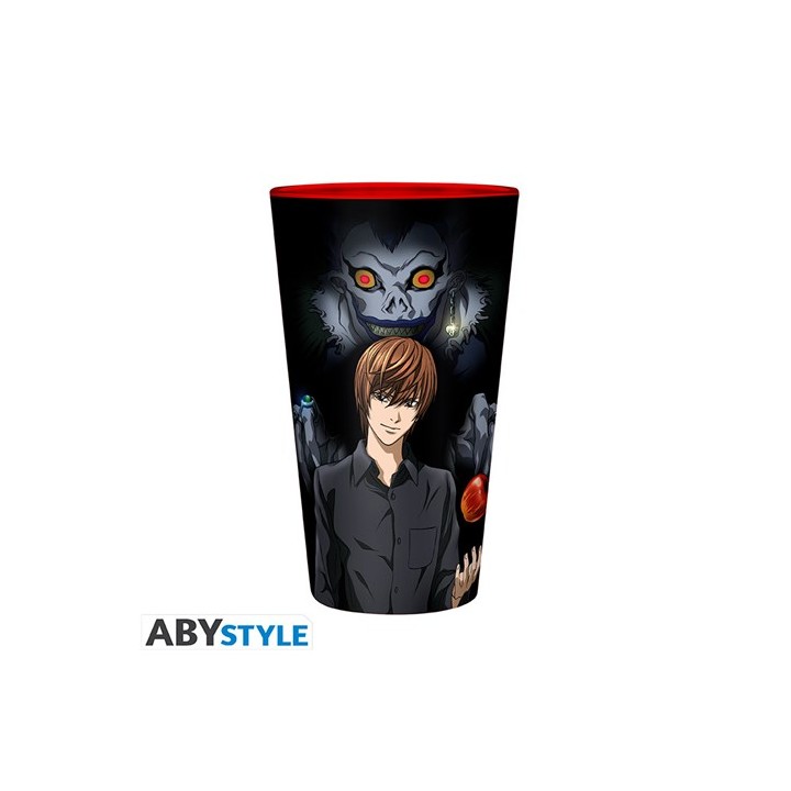 ABYSTYLE DEATH NOTE - Bicchiere - 400ml : "Light & Misa"