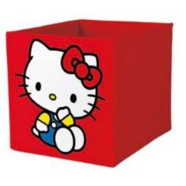 PYRAMID HELLO KITTY (POLKA DOT) STORAGE CUBE