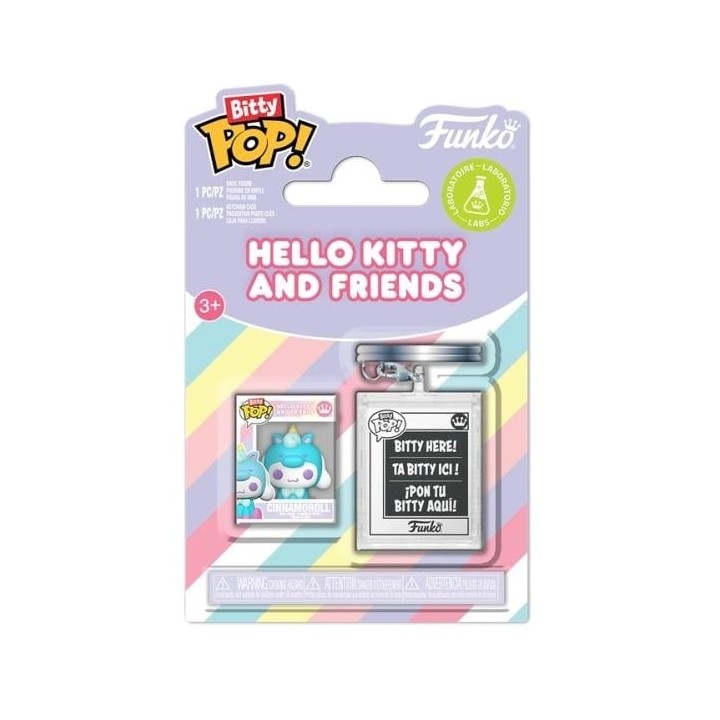 FUNKO Bitty POP Sanrio: Hello Kitty And Friends - Cinnamoroll with Ke.