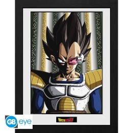 ABYSTYLE DRAGON BALL - Poster Incorniciato: DBZ/"Vegeta" (30x40)