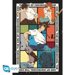 ABYSTYLE THE GOD OF HIGH SCHOOL - Poster grande: "Group" (91.5x61)
