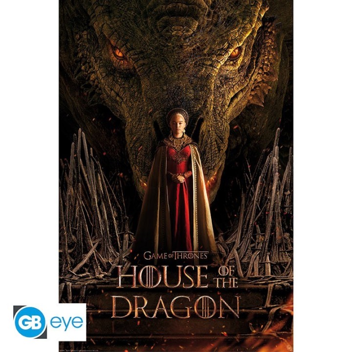 ABYSTYLE HOUSE OF THE DRAGON - Poster grande: "One Sheet" (91.5x61)